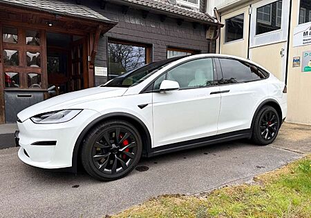 Tesla Model X PLAID EAP White Interior HW4 YOKE AHK