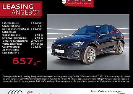 Audi Q5 Sportback 45 TFSI qu S line PANO ACC AHK 20"