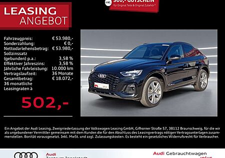 Audi Q5 Sportback 45 TFSI qu S line PANO ACC AHK 20"
