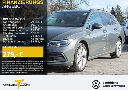 VW Golf Variant Volkswagen 1.5 eTSI DSG STYLE PANO KAMERA