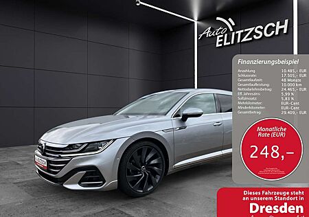VW Arteon Volkswagen SB TDI DSG R-Line 4M LED Navi Pano HUD Leder 20"