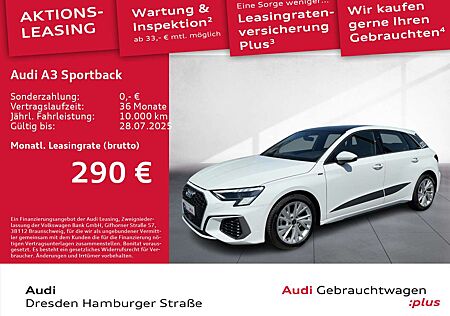 Audi A3 30 TDI S line Matrix Panorama