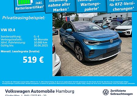 VW ID.4 Volkswagen Pro AHK Parkassistent Navi AppConnect