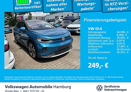 VW ID.4 Volkswagen Pro AHK Parkassistent Navi AppConnect