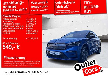 Skoda Enyaq Coupé RS Suite LED HUD GLASDACH WÄPU AHK