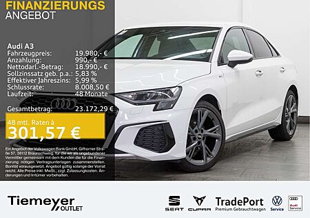 Audi A3 Limo 30 TDI S LINE NAVI+ GRA SITZHZG KLIMA