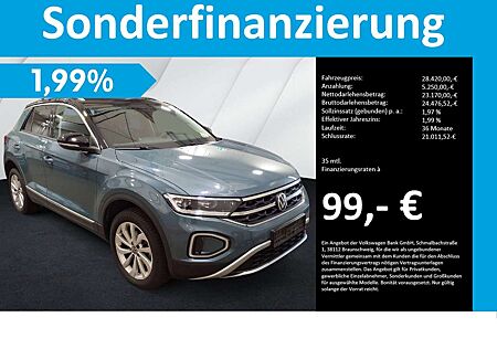 VW T-Roc Volkswagen 1.5 TSI DSG Style LED+ NAVI MASSAGE AHK