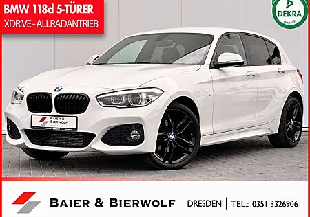 BMW 118 d xDrive 5TÜR. M SPORTPAKET LED NAVI SHZ PDC