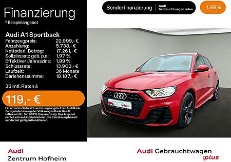 Audi A1 30 TFSI S line*Virtual*Smartphone I