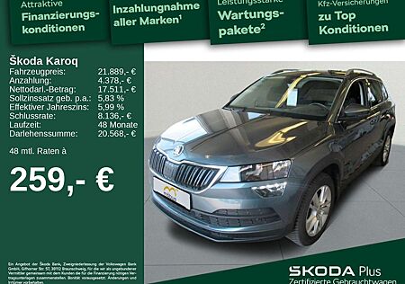 Skoda Karoq 1.5 TSI AMBITION*APP*AHK*NAV*PANO*RFK*SHZ*