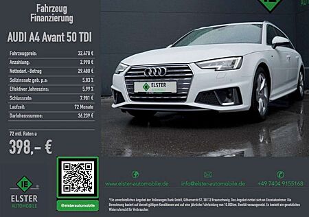 Audi A4 Avant 50 TDI qu, SLine,Kam,AHK,LED,Nav,B&O