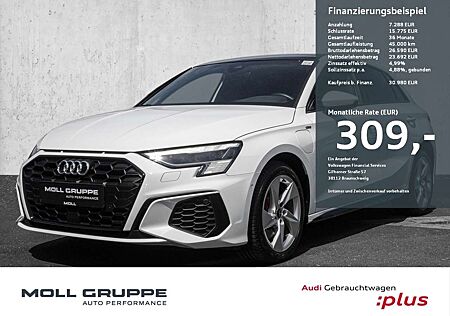 Audi A3 Sportback S line 45 TFSI e 180(245) S tronic Pano