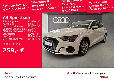 Audi A3 40 TFSI e S tronic LED VC DAB