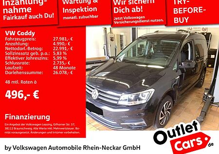 VW Caddy Volkswagen 1.4 TSI Join DSG Navi Bi-Xenon Klima uvm