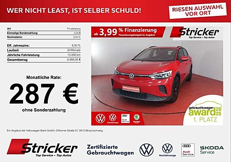 VW ID.4 Volkswagen Pro Performance 287,-ohne Anzahlung AHK Travel