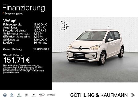 VW Up Volkswagen ! move ! 1.0 MPI*KAM*SHZ*PDC*GRA*