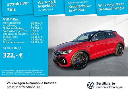 VW T-Roc Volkswagen 2.0 TSI R DSG Matrix AHZV Kamera App