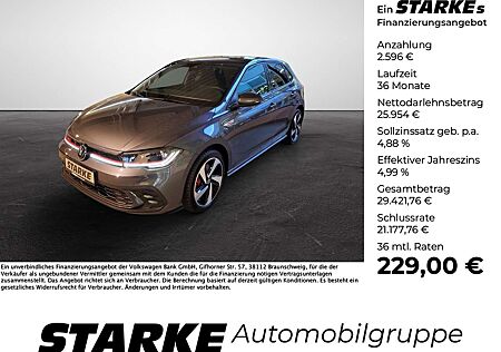 VW Polo GTI Volkswagen 2.0 TSI DSG