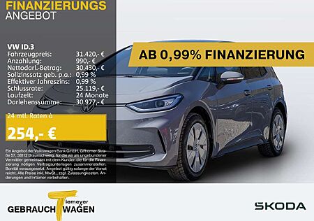 VW ID.3 Volkswagen PRO LM19 NAVI SITZHZG KAMERA