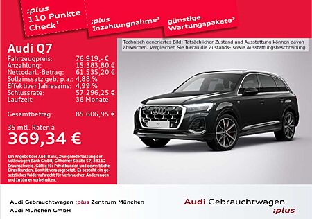 Audi Q7 45 TDI qu. S line 7-Sitzer/Pano/HD-Matrix/B&O