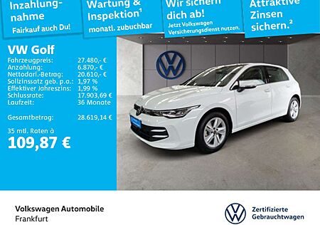 VW Golf Volkswagen VIII 2.0 TDI Life Panoramadach Sprachassist