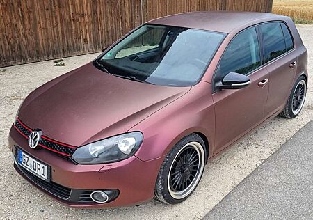VW Golf Volkswagen Highline H&R Alcantara Klima Euro5, Folierung