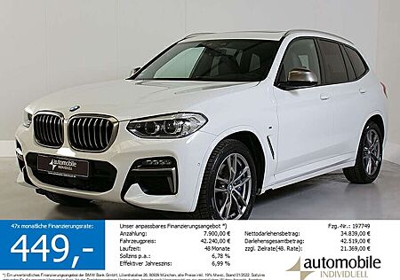 BMW X3 M X3 xDr. M40d ACC HuD LiveCockpit Standh Panorama
