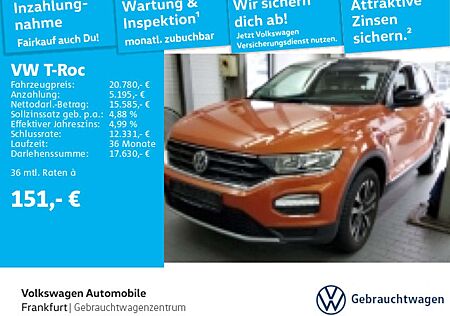 VW T-Roc Volkswagen 1.5 TSI DSG IQ.DRIVE Navi ACC LaneAssist