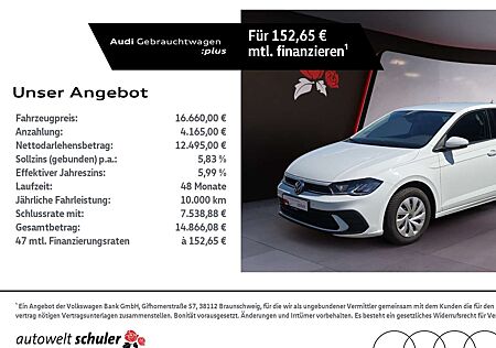 VW Polo Volkswagen 1.0 TSI Life Navi LED SHZ