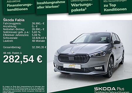 Skoda Fabia Monte Carlo 1.5 TSI DSG*APP*KLIMA*LED*RFK