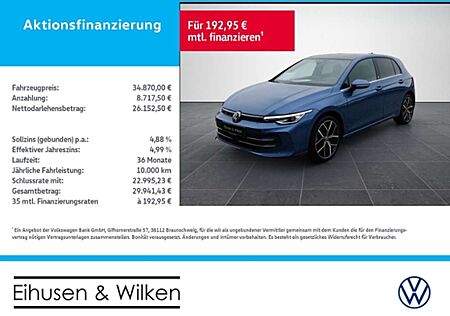 VW Golf Volkswagen VIII 1.5+DSG+STYLE+50 JAHRE+HU+DCC+PANO+