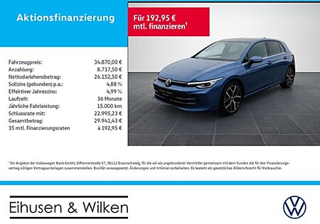VW Golf Volkswagen VIII 1.5+DSG+STYLE+50 JAHRE+HU+DCC+PANO+