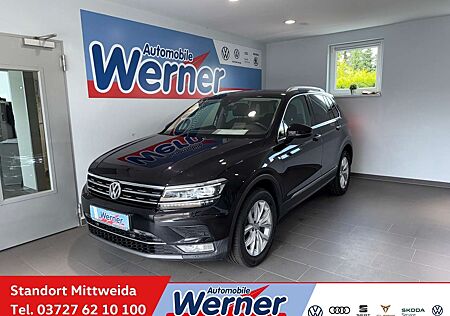 VW Tiguan Volkswagen Highline 2.0TDI 4MOTION AHK LED Navi ACC
