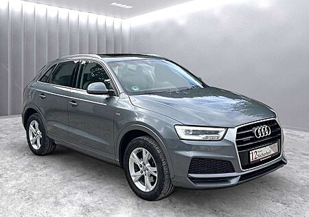 Audi Q3 S-Line *1HD/LED/PANO/SIDE/LANE/AHK/Lückenlos*