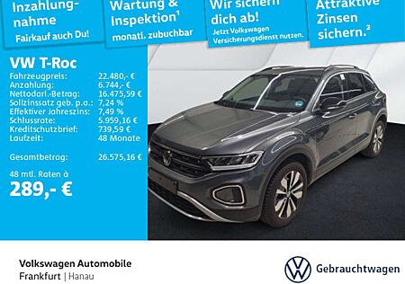VW T-Roc gebraucht kaufen VW T-Roc Volkswagen 1.0 TSI Goal Navi LED DAB+ FrontAssist