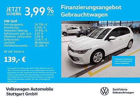 VW Golf Volkswagen 8 Life 1.5 TSI Navi Kamera