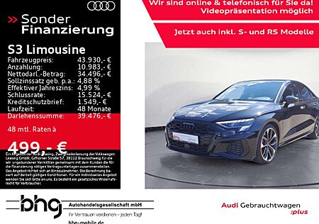Audi S3 B&O Leder Keyless Navi Virtual ACC