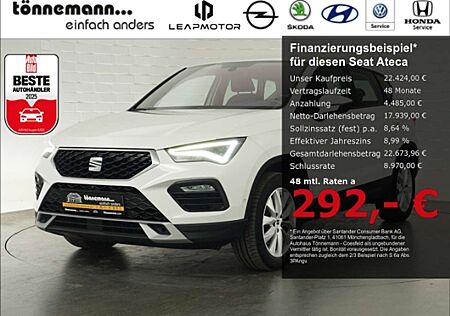 Seat Ateca STYLE 4DRIVE TDI DSG+AHK+LED+NAVI+360 GRAD KAMERA+