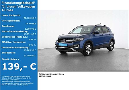 VW T-Cross Volkswagen Move TSI DSG Navi Keyless Sitzhzg