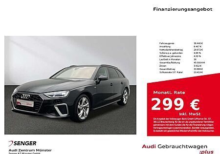 Audi A4 Avant 50 TDI quattro S line MMI Navi LED B&O