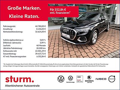 Audi Q3 35 TFSI advanced S tronic *LED, AHK, Kamera*
