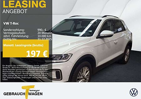 VW T-Roc Volkswagen 1.0 TSI LIFE LED PDC SITZHZ VIRTUAL