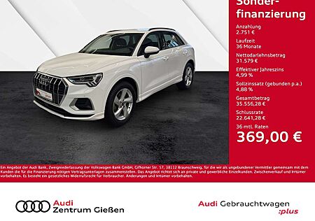 Audi Q3 35 TFSI S tronic advanced AHK LED Standheizung