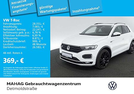 VW T-Roc Volkswagen 1.5 TSI R-Line AHK Navi LED eKlappe Pano A