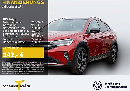 VW Taigo Volkswagen 1.0 TSI DSG STYLE LM17 NAVI LED SITZH