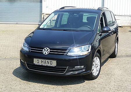 VW Sharan Volkswagen Comfortline BMT 7.Sitzer Schwarzmet Scheckheft top