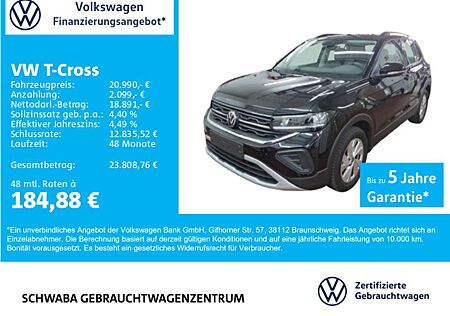 VW T-Cross Volkswagen Life 1.0TSI LED*VIRTUAL*NAV*ACC*LANE*16"