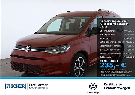 VW Caddy Volkswagen 2.0TDI Goal LED Navi SHZ Rear View ACC PDC Vorber.