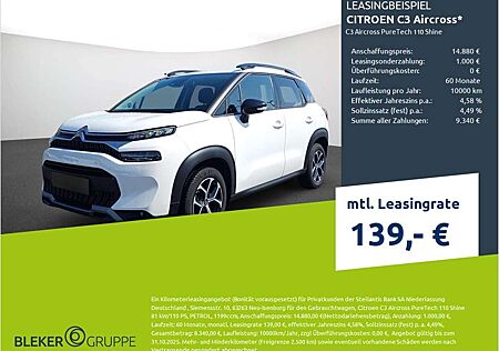 Citroën C3 Aircross Citroen PureTech 110 Shine