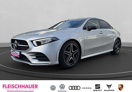 Mercedes-Benz A 200 gebraucht kaufen Mercedes-Benz A 200 d AMG Line MATRIX+NIGHT-PAKET+LEDER+NAVI+RFK+SHZ+D
